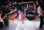queen,Freddie Mercury - Stock Image