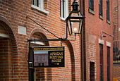 African Meeting House Beacon Hill Boston MA - Stock Image