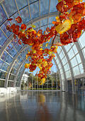 Chihuly Gardens and Glass, Seattle, USA - Stock Image