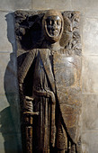 Crusader Knight, Temple Church, City Of London - Stock Image